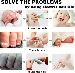 Baby Nail Trimmer Set With LED Light