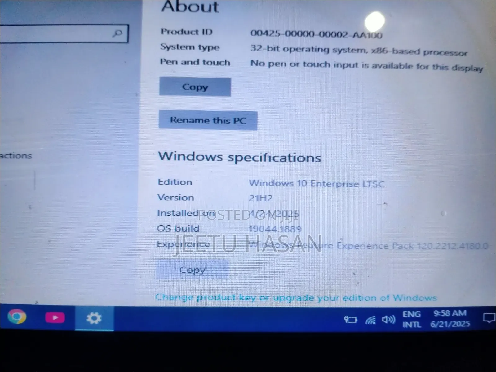Laptop Acer Aspire One 1.5GB Intel Core 2 Duo HDD 160GB