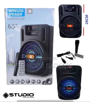 Wireless Bluetooth Speaker With Free Microphone KTX-1285
