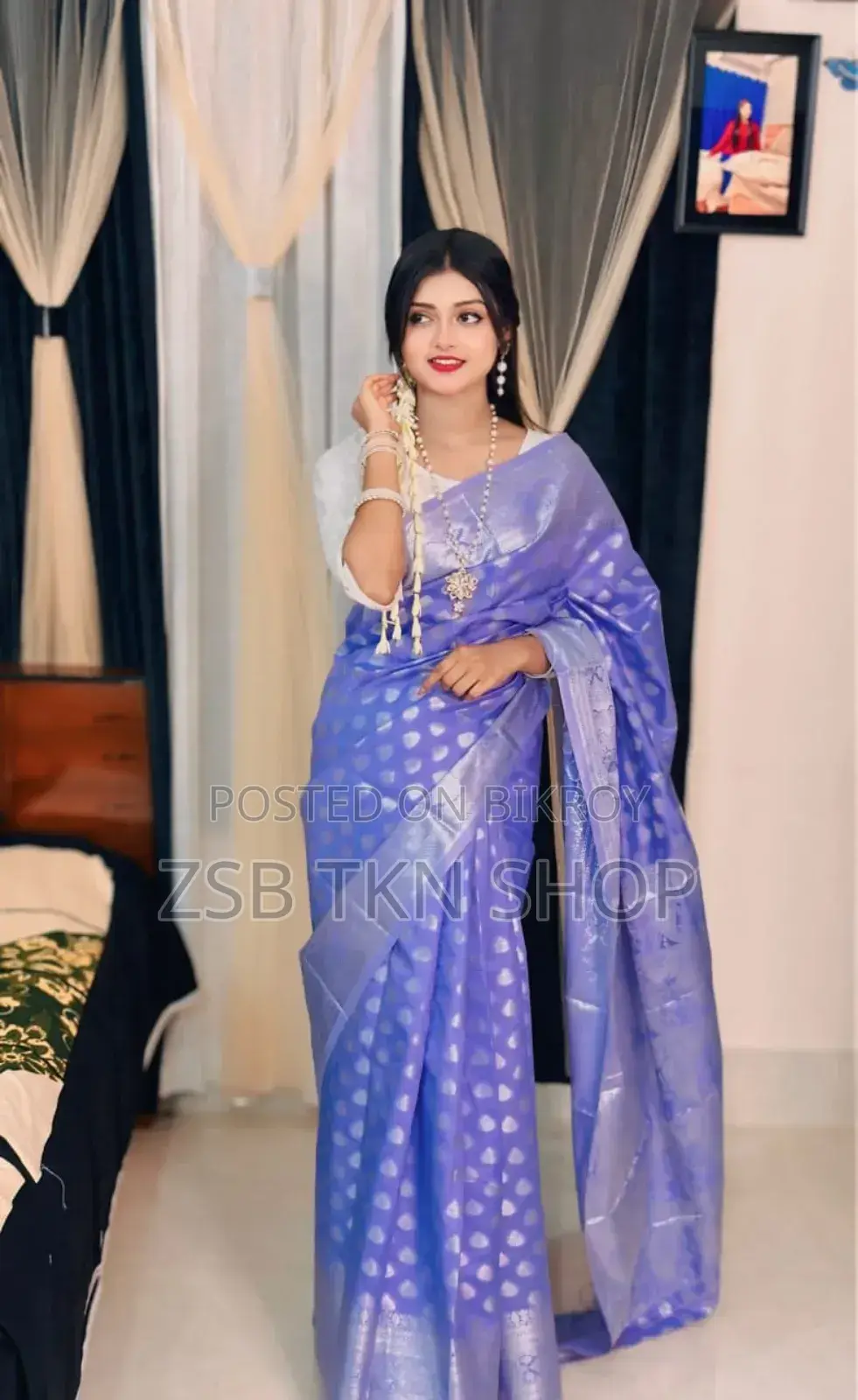 Attractive Soft Silk Katan Saree.