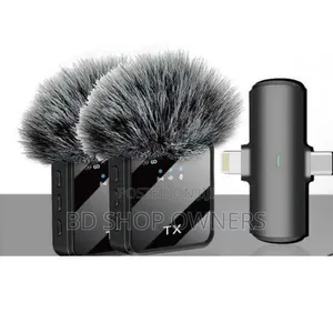 Microphone 2in1 Wireless Lavalier F15-2 Usb Type C + I Phone