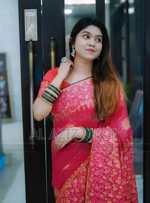 Kubari Silk Saree (With Blouse Piece)