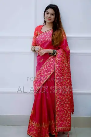 Kubari Silk Saree (With Blouse Piece)