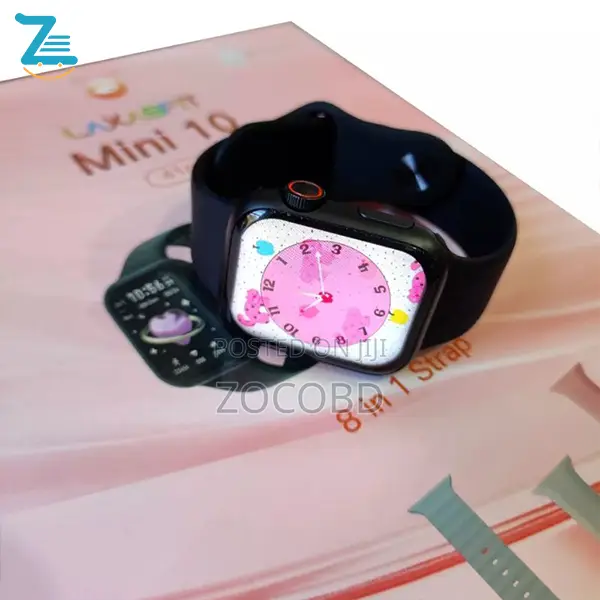 Laxasfit Mini 10 8in1 Series 9 Smartwatch With 7 Straps