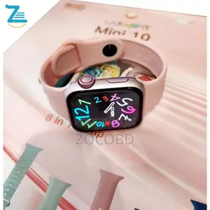 Laxasfit Mini 10 8in1 Series 9 Smartwatch With 7 Straps