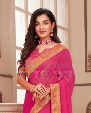 Kubari Silk Saree (With Blouse Piece)