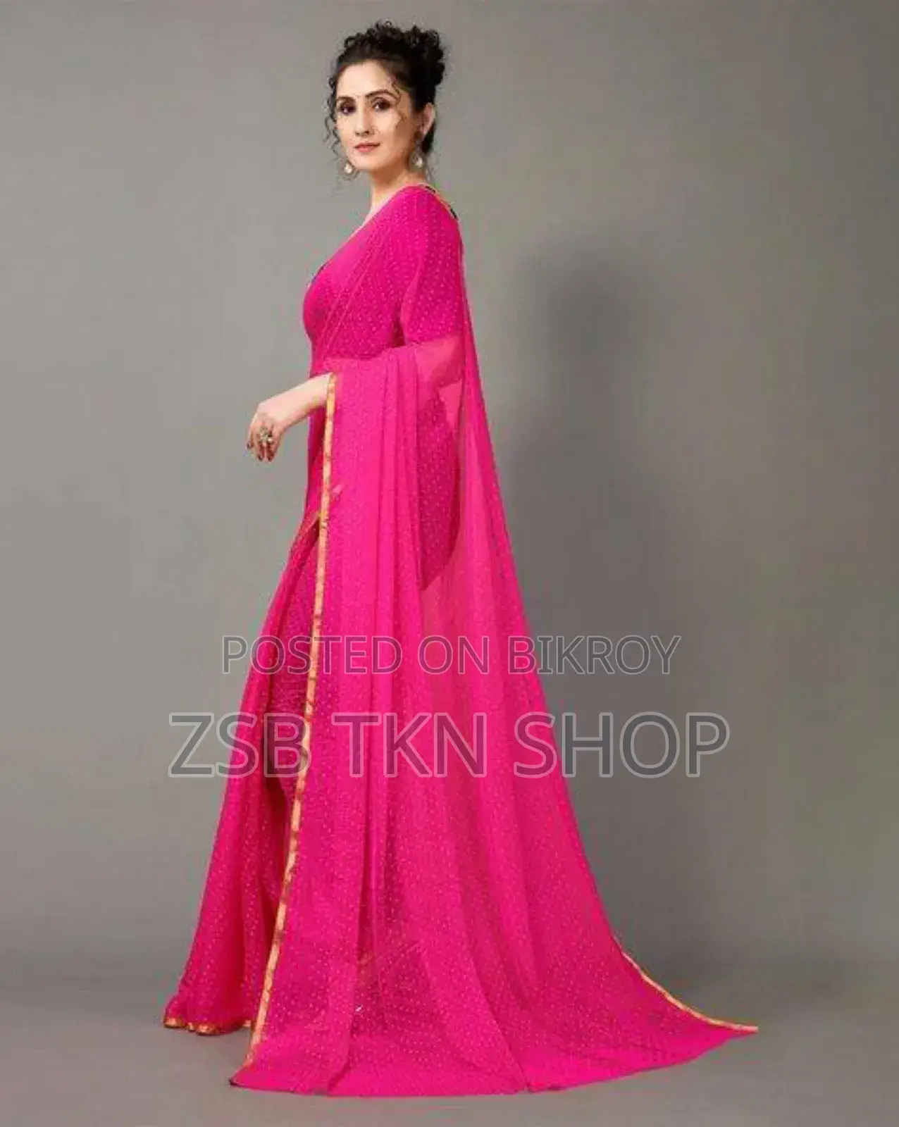 Kubari Silk Saree (With Blouse Piece)