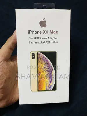 iPhone Xs Max Power Adapter Cable Full Box