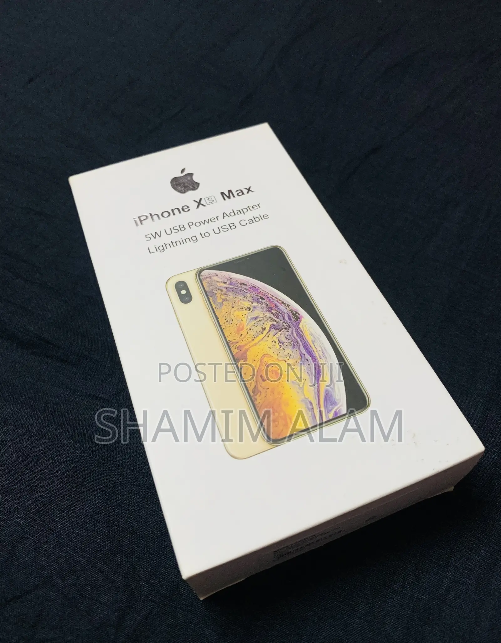iPhone Xs Max Power Adapter Cable Full Box