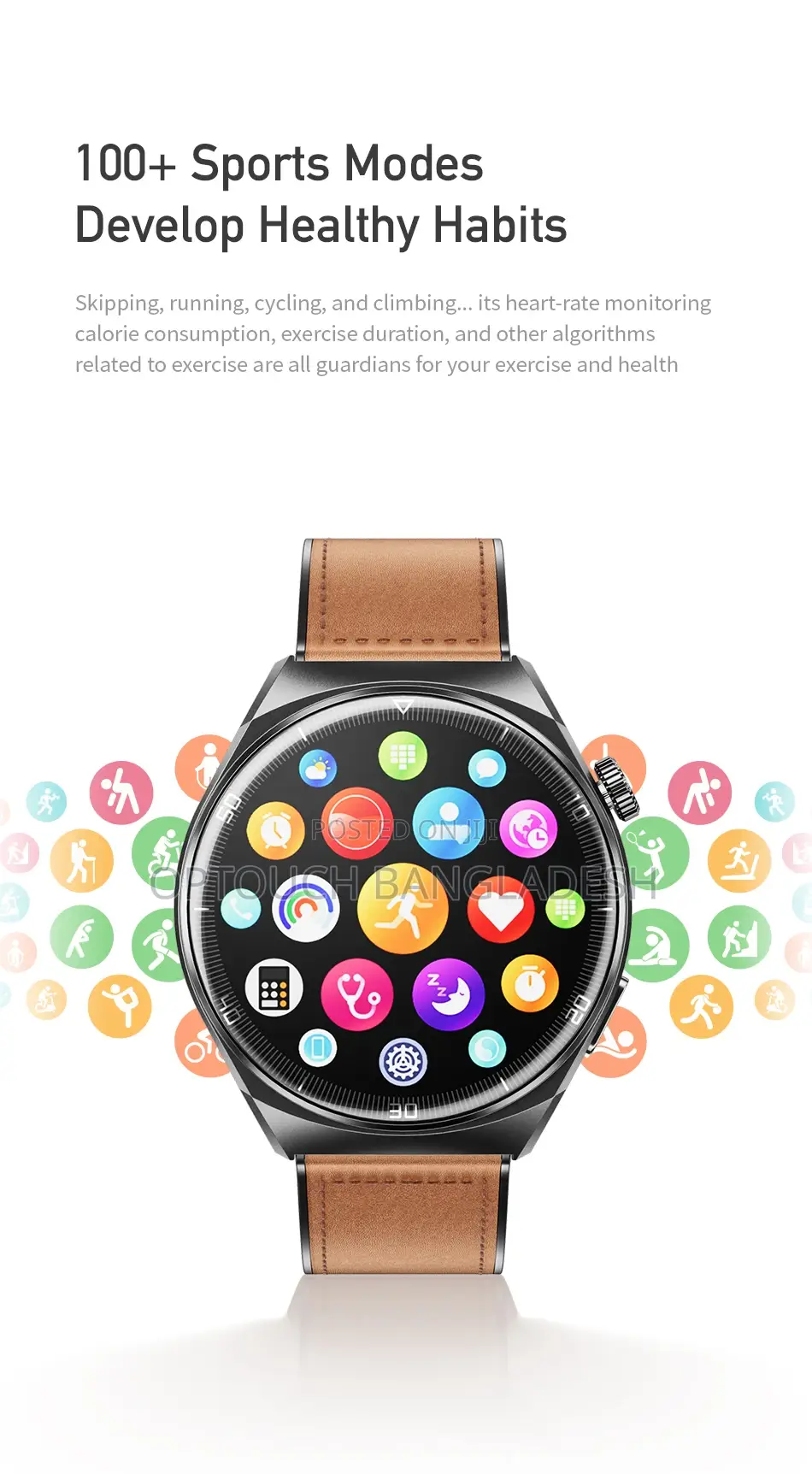 Awei H27 Smartwatch, 1.43 Amoled Display With Bt Call, Ip68