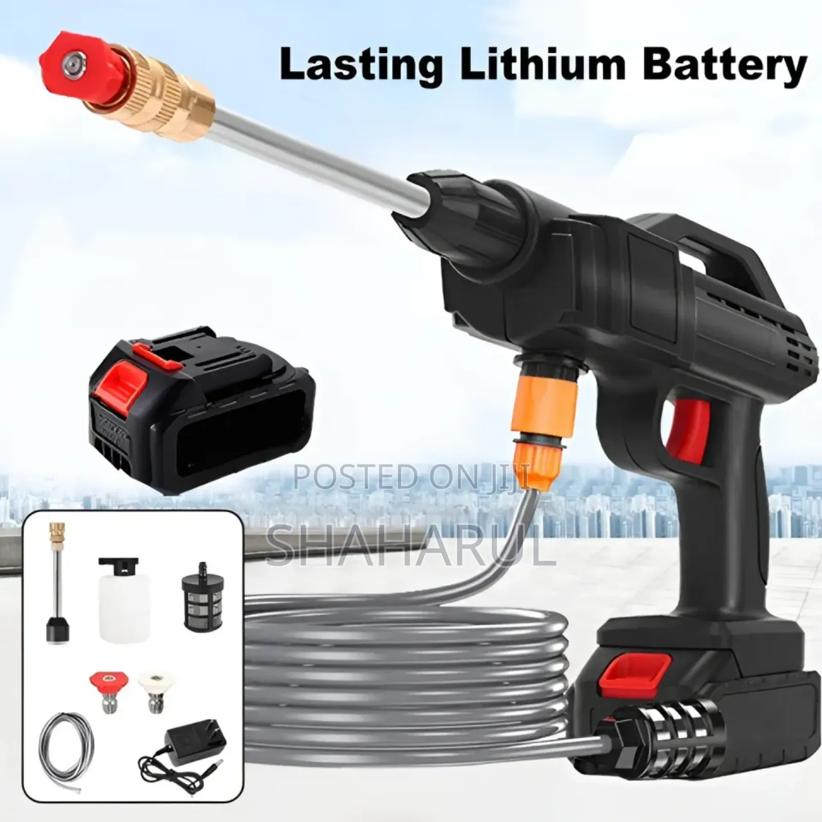 Rechargeable Car Washing Gun