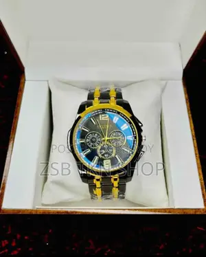 Rosra Men's Stainless Steel Fashion Watch for Men