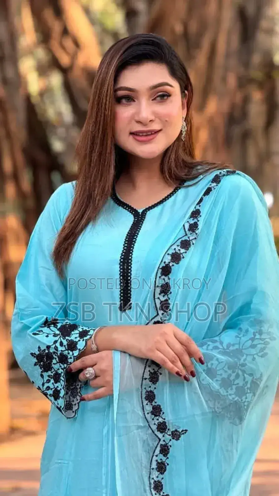 এমব্রয়ডারি কটন থ্রি পিস নিউ ইয়ার কালেকশন