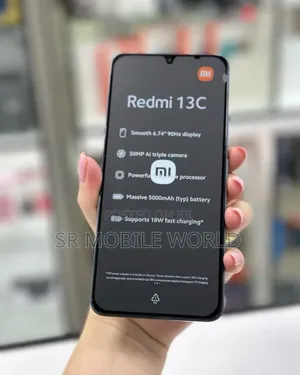 শাওমি রেডমি ১৩সি ২৫৬ জিবি ব্ল্যাক