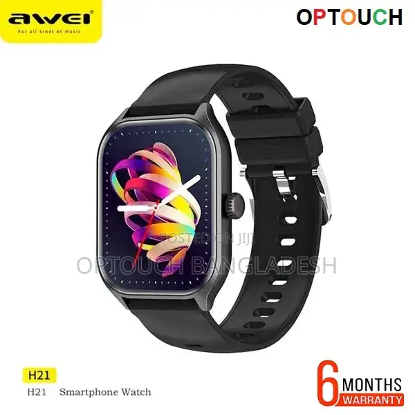Awei Waterproof Full Screen Sport Smart Watch