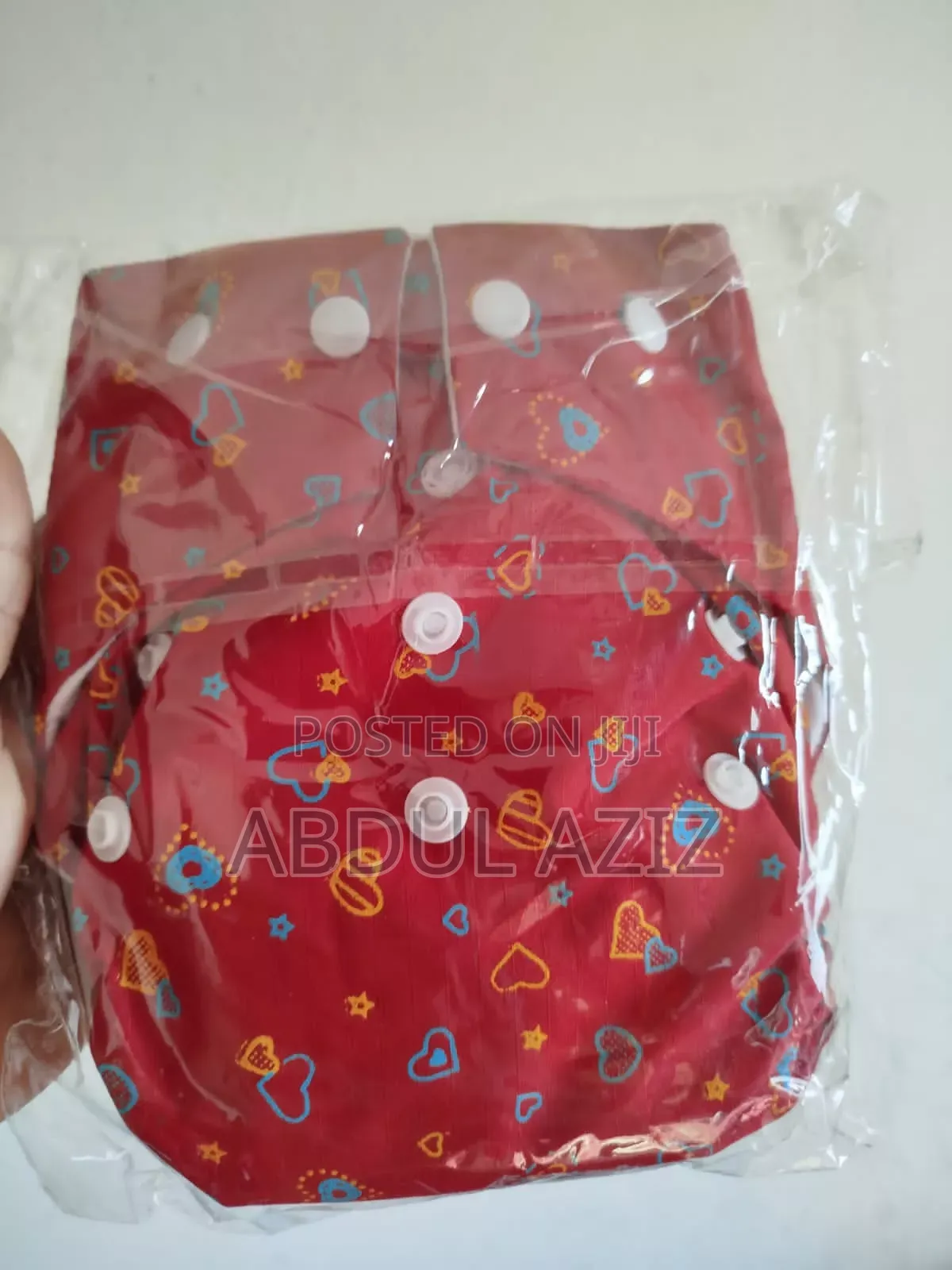 Washable Baby Diaper With 2 Pics Pad