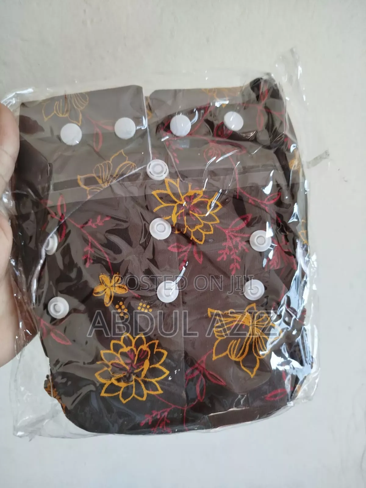 Washable Baby Diaper With 2 Pics Pad
