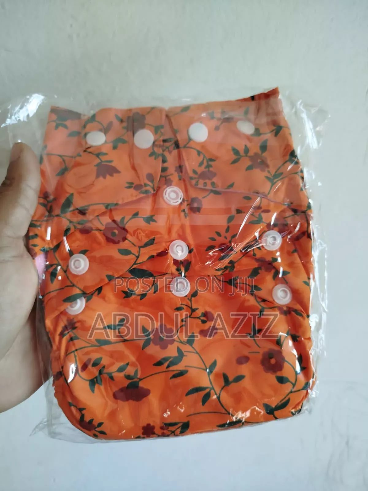 Washable Baby Diaper With 2 Pics Pad