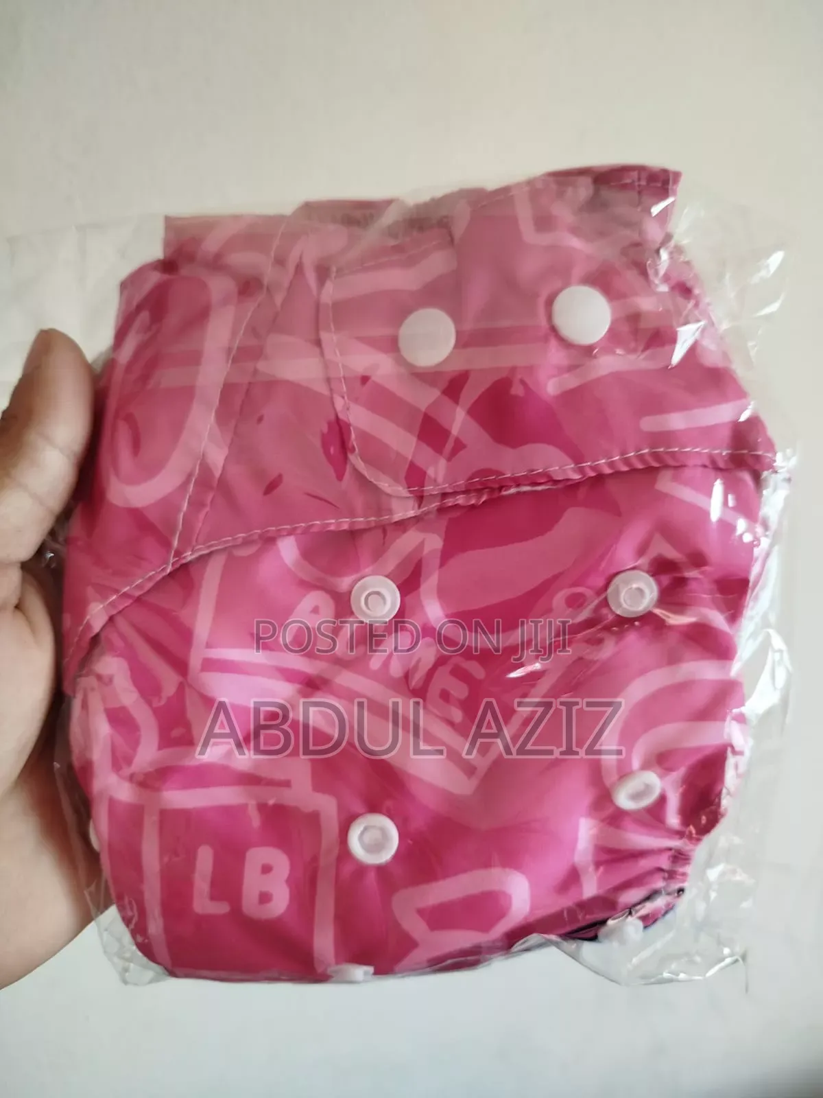 Washable Baby Diaper With 2 Pics Pad