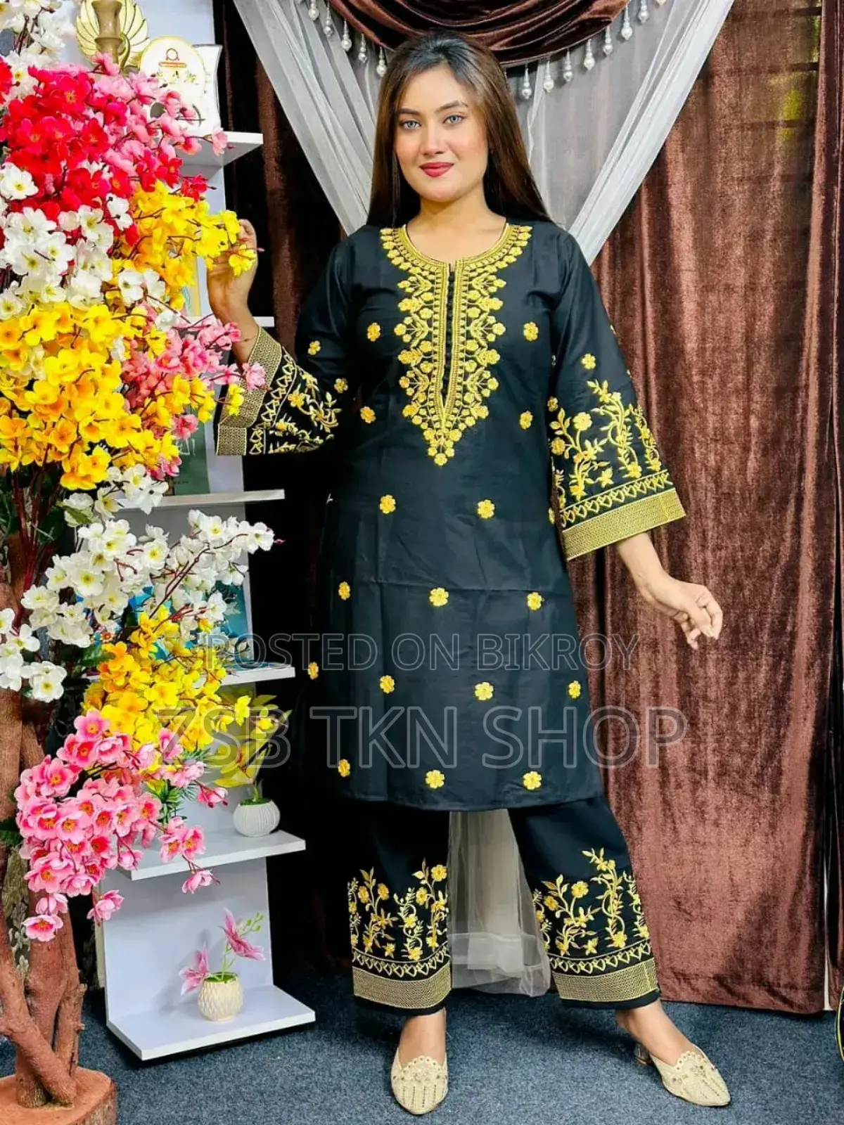 এমব্রয়ডারি টু পিস নিউ কালেকশন