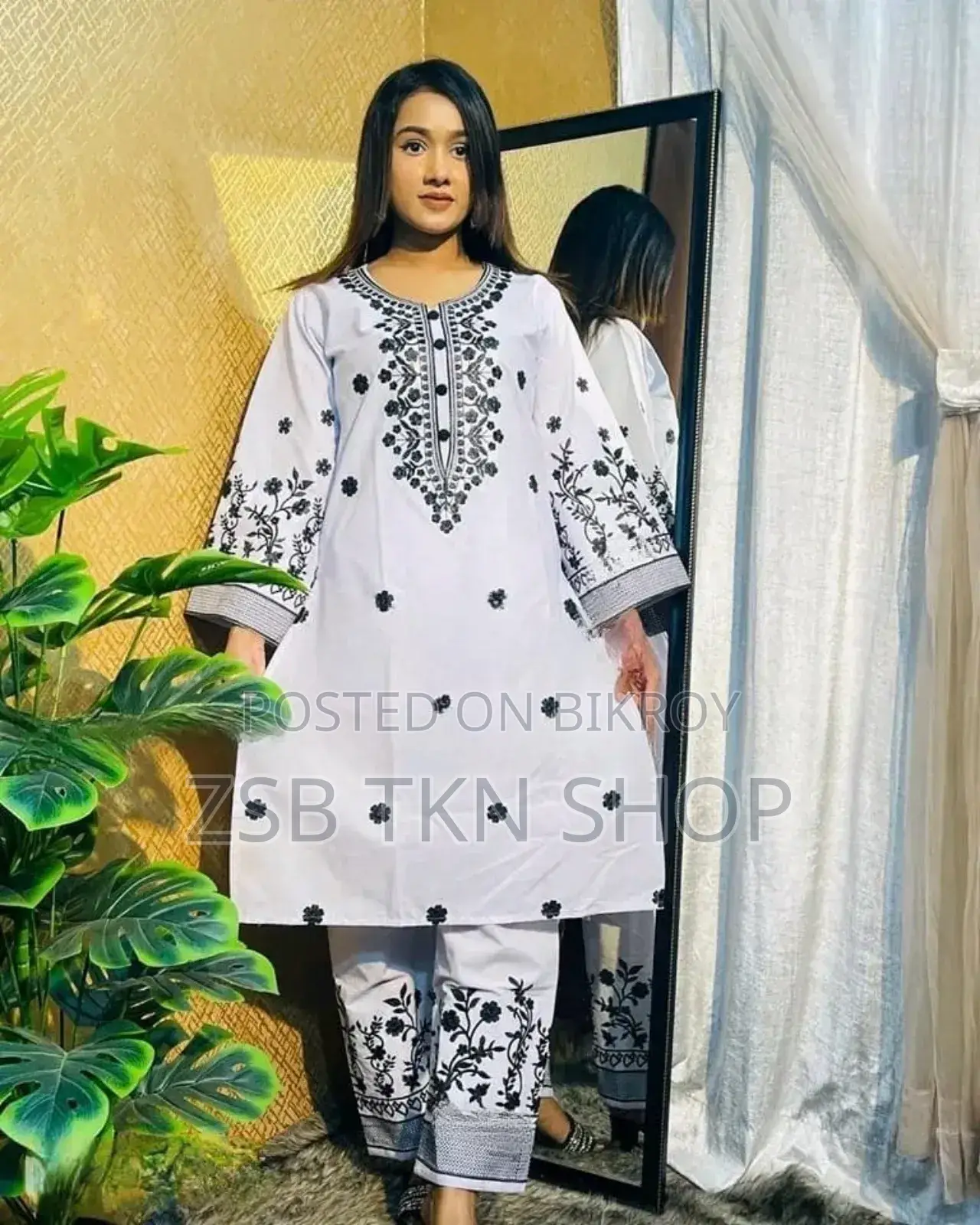 এমব্রয়ডারি টু পিস নিউ কালেকশন
