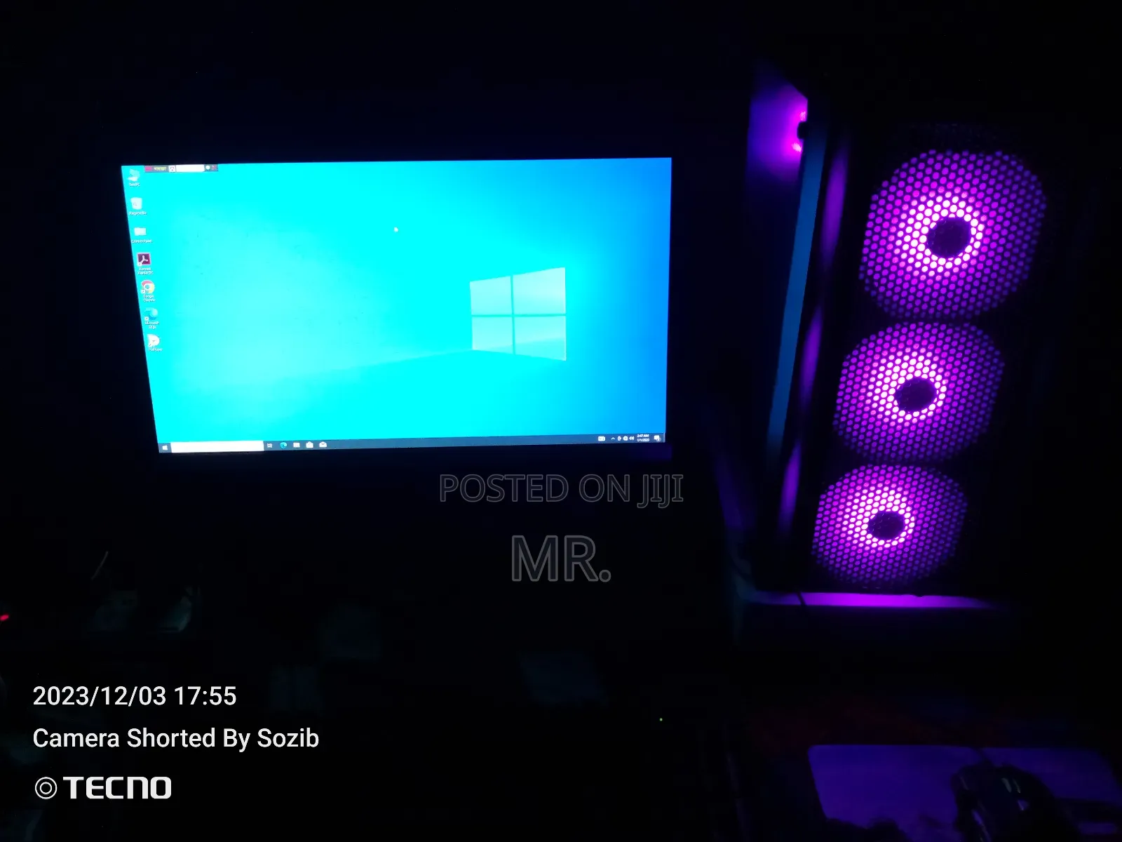 Desktop Computer Gigabyte GA-H110MSTX-HD3-ZK 8GB AMD Ryzen 5 SSD 256GB