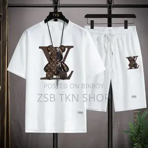 Mesh T-Shirt and Short Pant Set