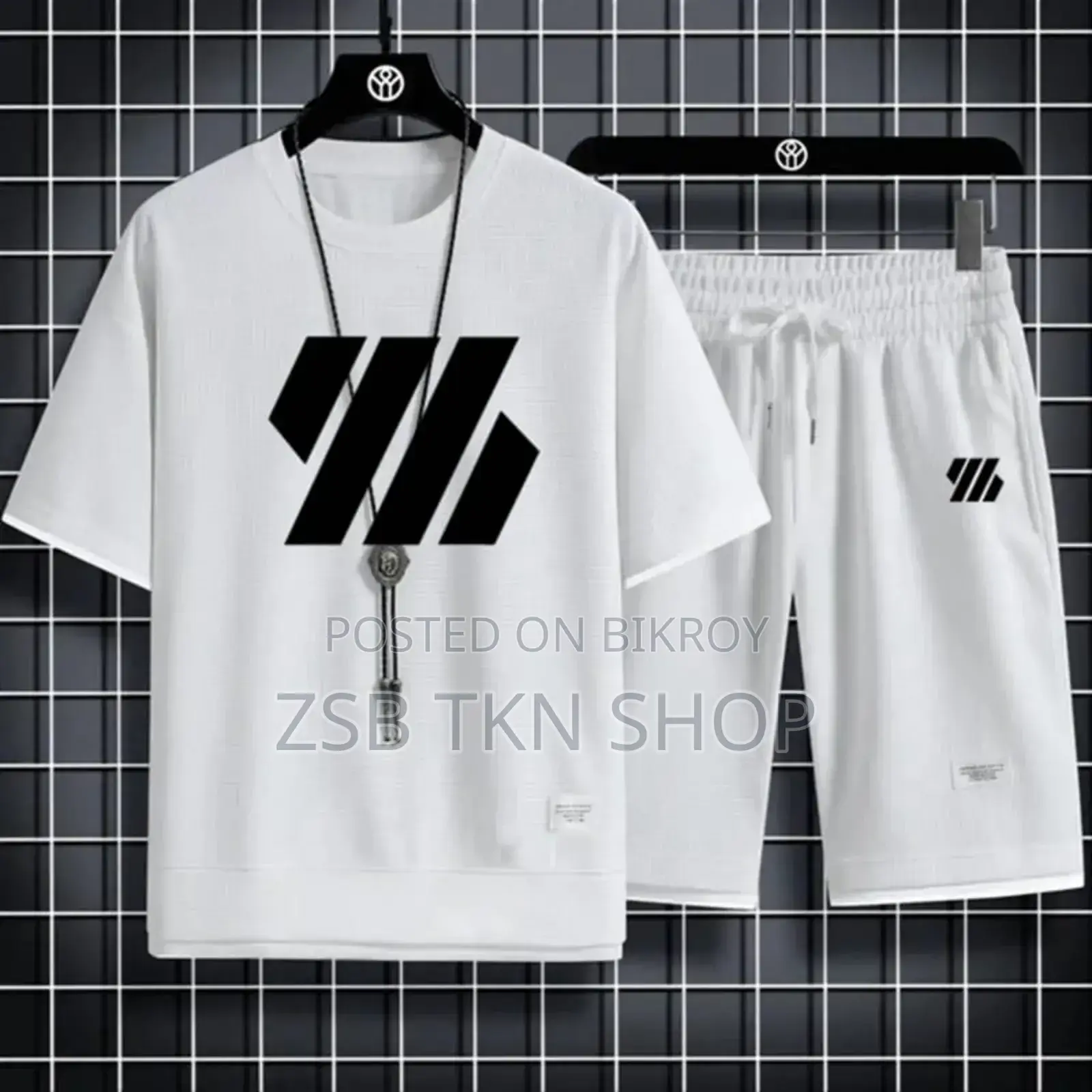 Mesh T-Shirt and Short Pant Set