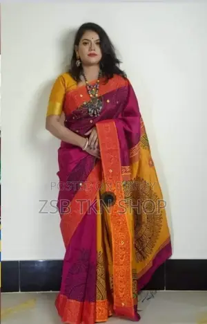 Dhupian Silk Saree Gg Hh