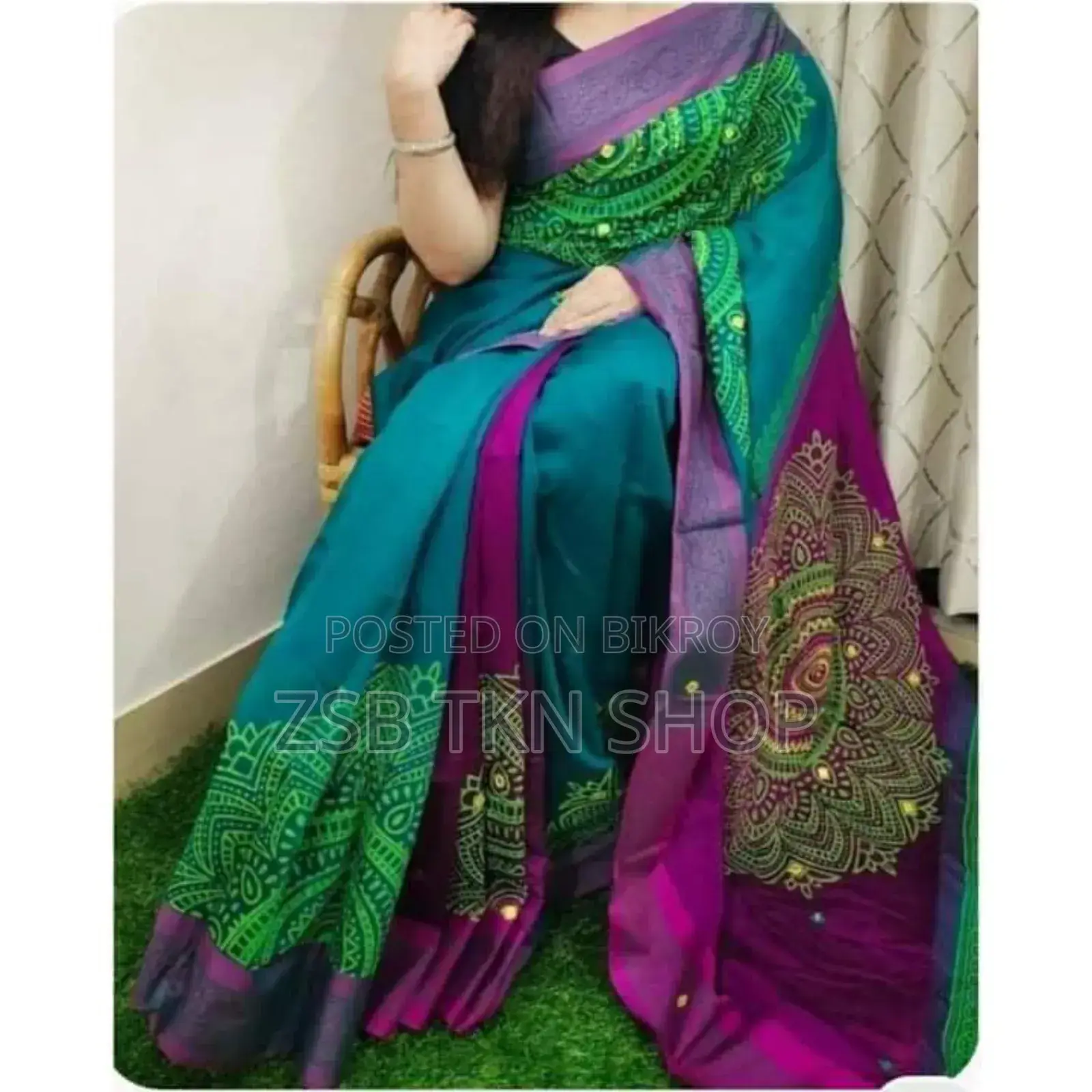 Dhupian Silk Saree Gg Hh