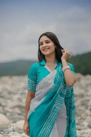 Chanderi Silk Sharee HHX KFFJ KFGJ