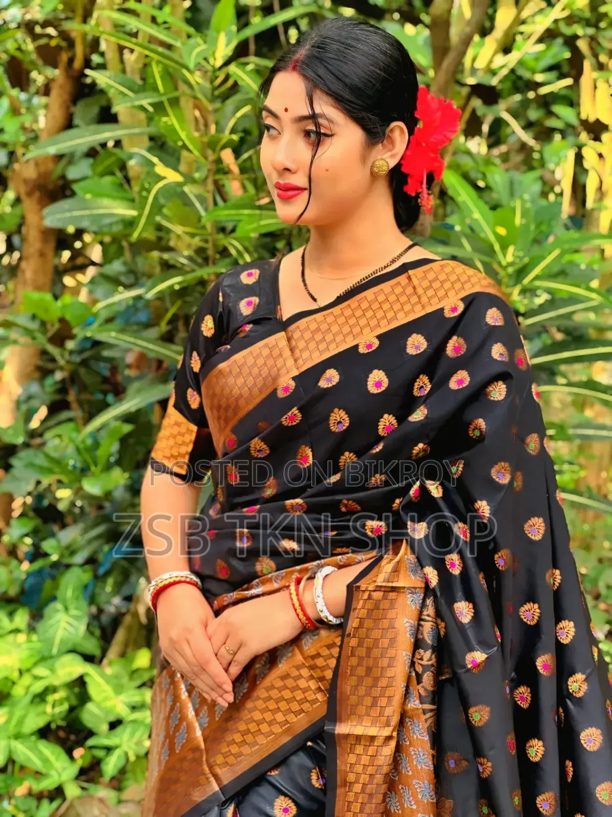 Soft Silk Katan Sharee Gg Dd Ij