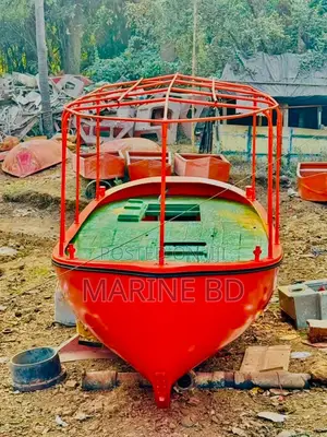 আলফা প্যাসেঞ্জার ফাইবার বোট ২৫এইচপি ইঞ্জিনসহ