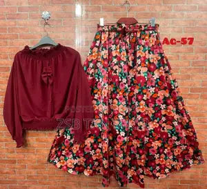 Western Denim Style Ladies Blazer Gown Tops