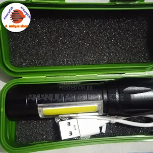 Led Flashlight Rechargeable Usb Torch Mini Small Light Super Bright.