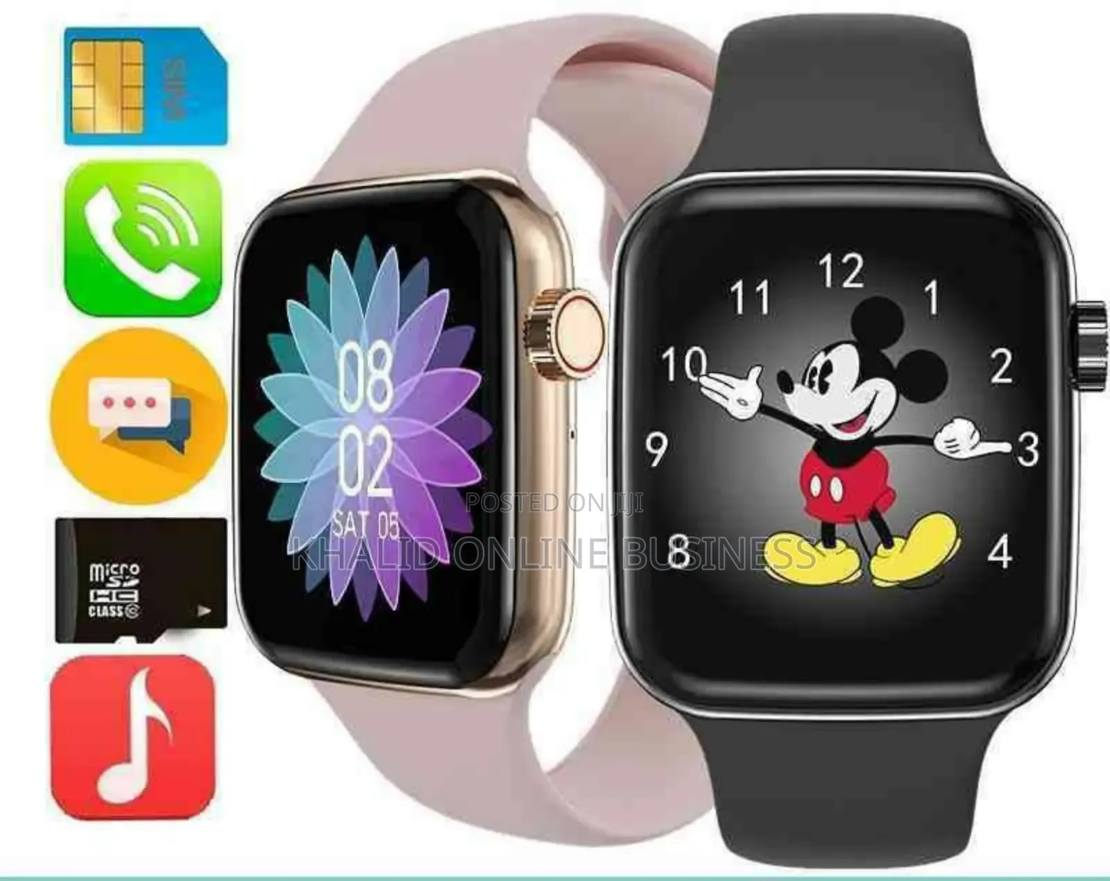 Smart Watch - SIM and Memory Support