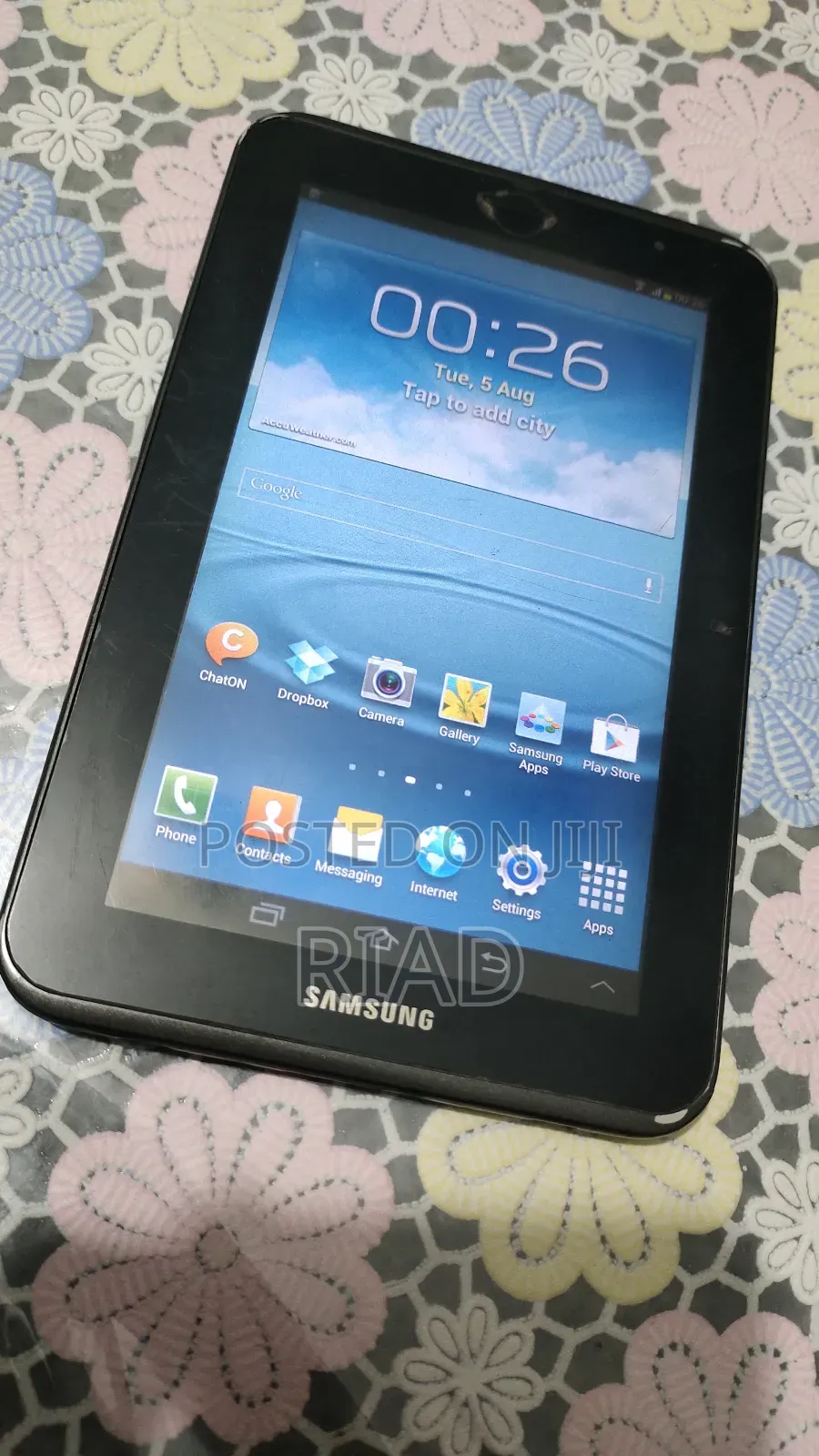 Samsung Galaxy Tab 2 7.0 P3100 16 GB Black