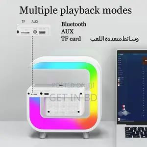 G3 Smart Light RGB Wireless Charging Speaker Sound Speaker Machine