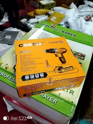 Cordless Drill Machine 20 v Double Battery COOFIX Brand
