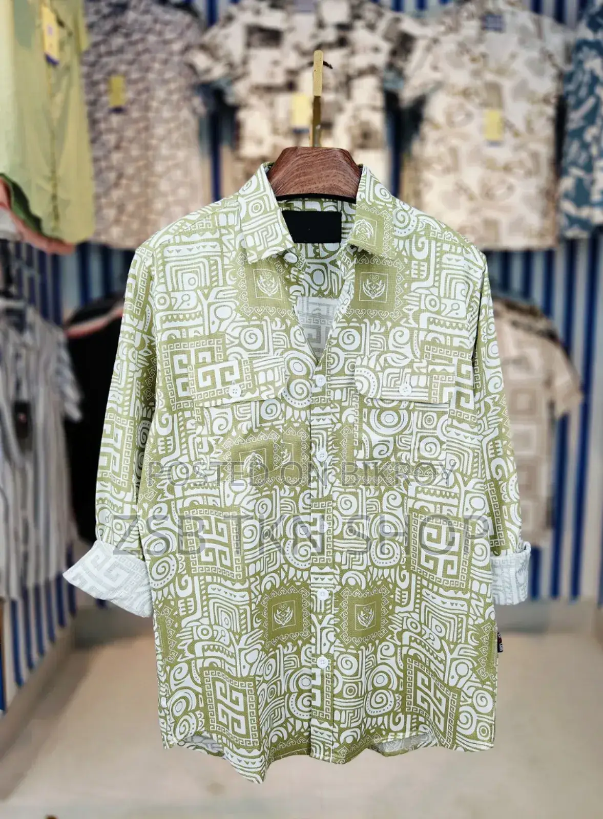 Premium Double Pocket Shirt High Quality FJG Duhgh