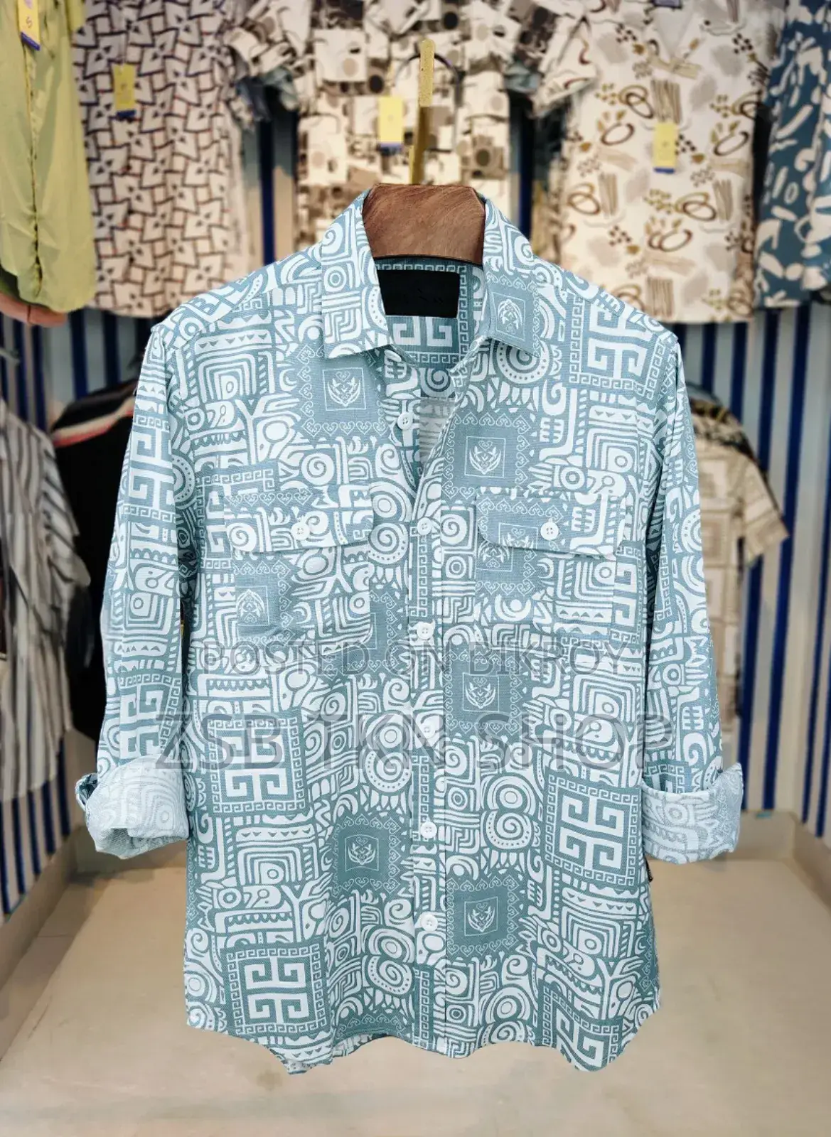 Premium Double Pocket Shirt High Quality FJG Duhgh