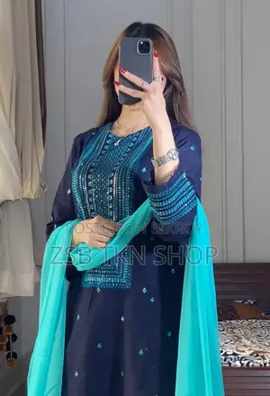 সিকোয়েন্স এমব্রয়ডারি থ্রি পিস Gjcy Fnuxg CTH