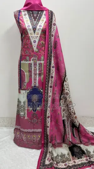 ডিজিটাল প্রিন্ট কটন থ্রি পিস DJCF CHVF JXGG