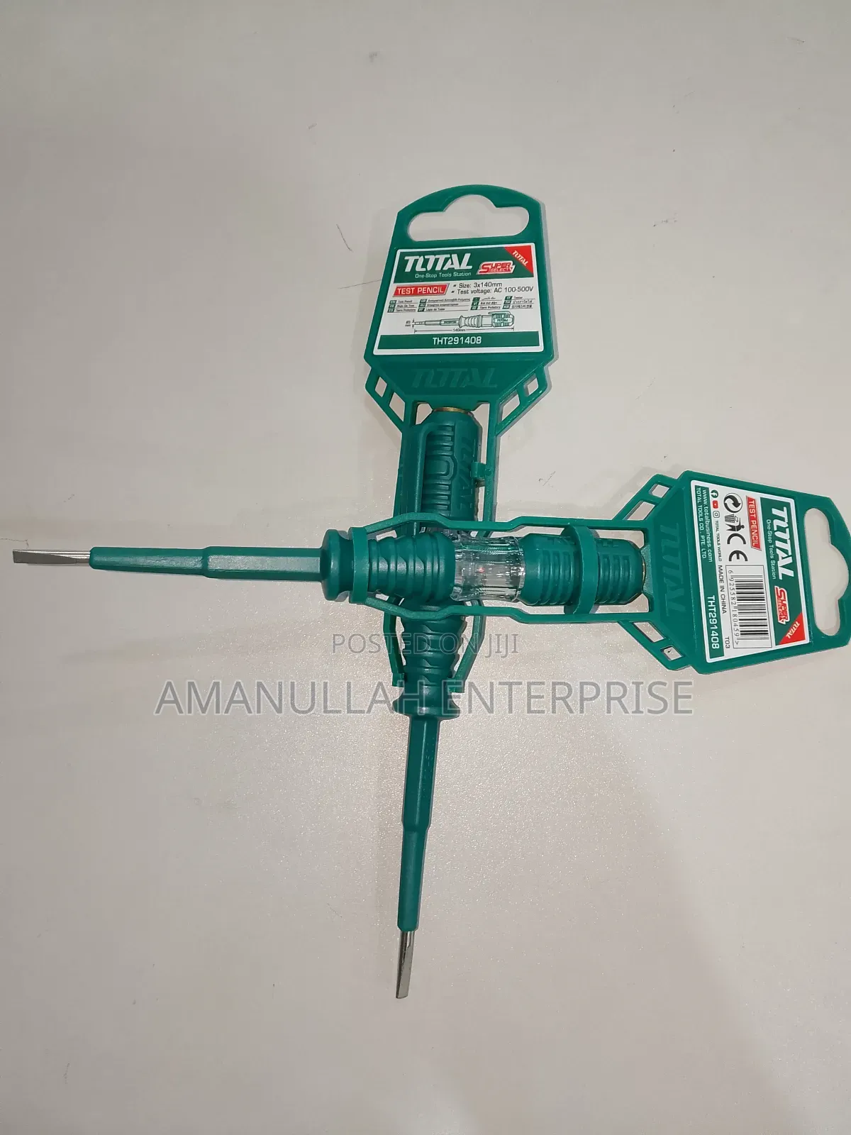 Total Test Pencil, Which Is a Voltage Tester Designed to Check Eletric