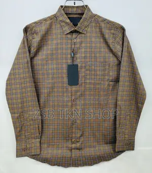 Pure Cotton Full Sleeve Check Shirt TGHG Dhuggg