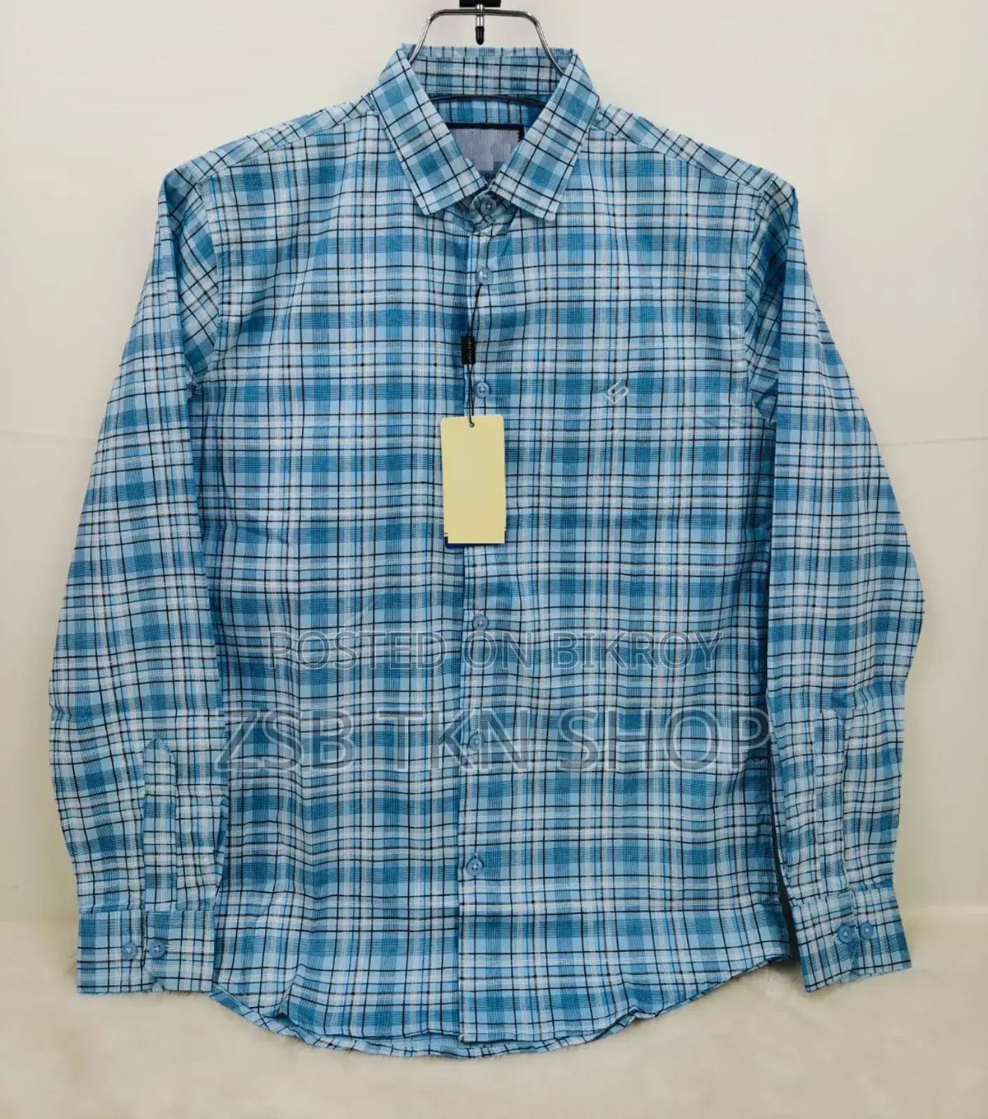 Pure Cotton Full Sleeve Check Shirt TGHG Dhuggg