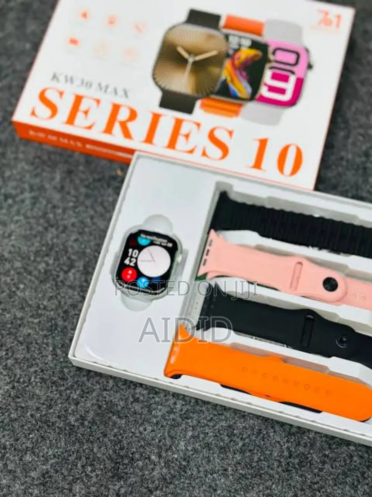 Kw30 Max With 7 Different Straps