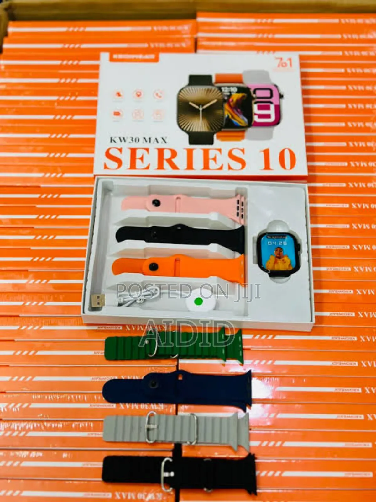 Kw30 Max With 7 Different Straps