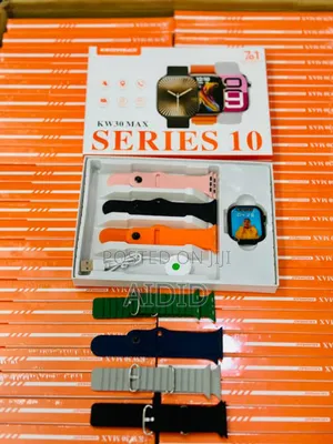 Kw30 Max With 7 Different Straps