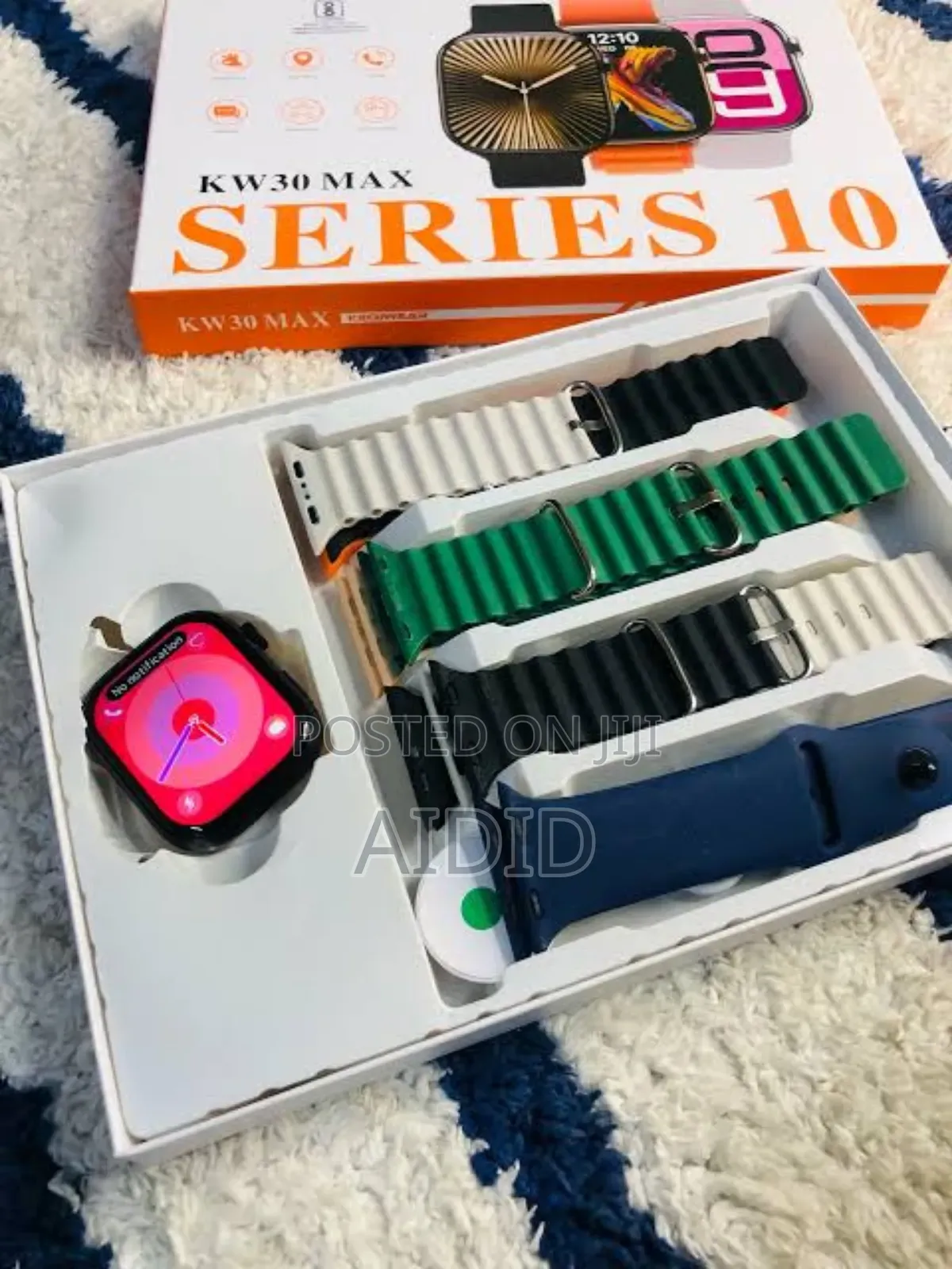 Kw30 Max With 7 Different Straps